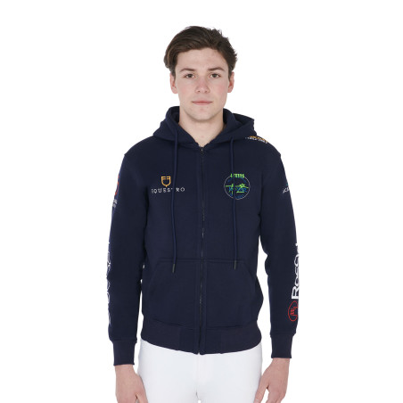 Kapuzensweatshirt mit Multi-Logo Herren Equestro