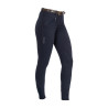 Damenhose Selene aus Stretch-Baumwolle Equestro - Marine