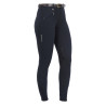 Damenreithose Selene mit Kniegrip aus Stretch-Baumwolle Equestro - Marine