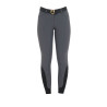 Damen-Reithose mit Vollbesatz Aria Equestro - Asphalt