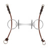 Gebiss mit Seil Gag Equestro - Dunkelbraun