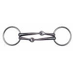 Gebiss 2 Ringe Feeling doppelte Mundstücke