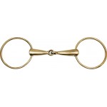 Mundstück 2 große Ringe Feeling Neusilber dicke Kanonen