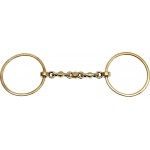 Wassertrense 2 große Ringe Feeling Waterford Neusilber