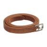 Ledersteigbügelriemen mit Futter Equestro - Cognac