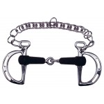 Spanisches Gebiss Feeling mit gebrochenen Gummipassagen