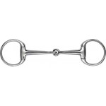 Olivenkopf-Gebiss mit Schenkeln Feeling satiniertes Edelstahl