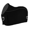 Polardecke mit Frontverschluss und Klappe GP Equestro - Schwarz