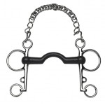 Pelham-Gebiss Feeling Gummi gerade Zungenfreiheit