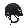 Ultraleichter Helm mit poliertem Rahmen Eclipse Equestro - Schwarz / Roségold