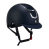 Eclipse-Helm mit Strass Equestro - Marine / Silber