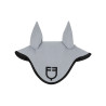 Fliegenhaube aus technischem Gewebe mit GP Equestro-Logo - Grau / Schwarz