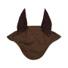 Fliegenschutzhaube Basiskollektion mit elastischen Ohren Equestro - Braun