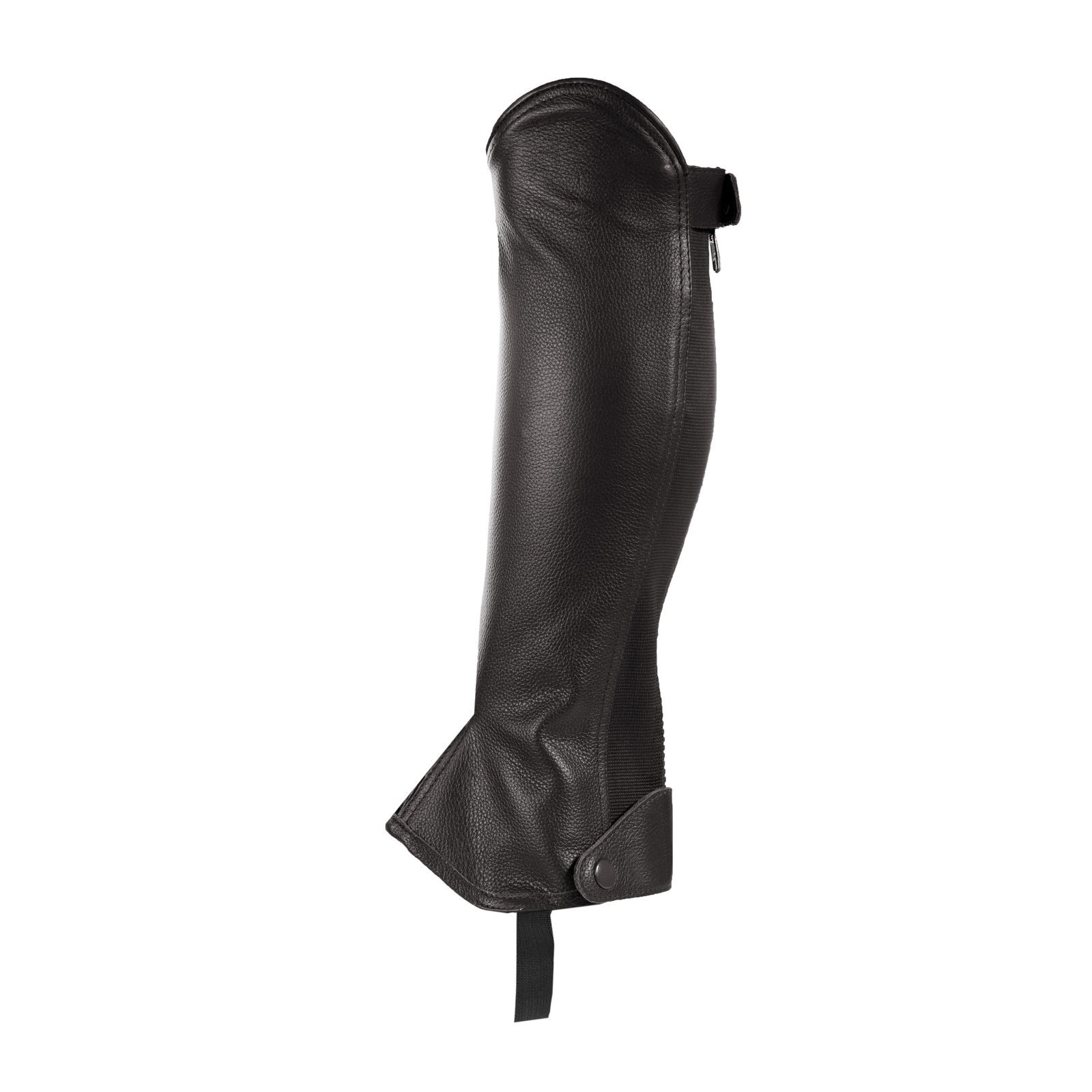 Mini-Chaps Leder Horze Spirit Schwarz