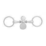 Olivenkopfgebiss mit Schlüssellochscheiben Horze