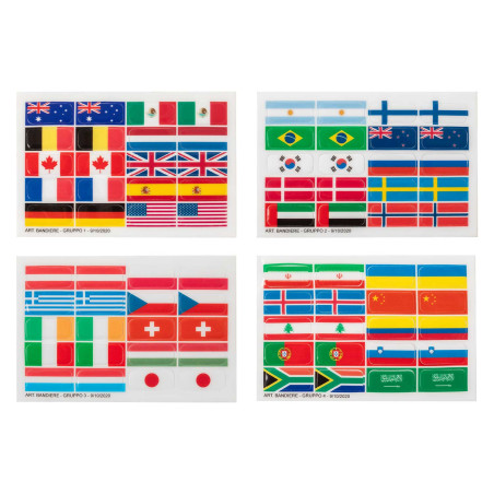 Aufkleber-Set für Opera Acavallo Bremssättel