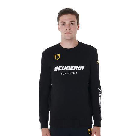 Herren-Rundhalsweatshirt Kollektion Scuderia Equestro