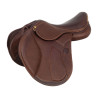 Modigliani Hindernissattel mit Acavallo Wollpaneelen - Dunkelbraun