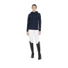 Taillierte Softshell-Jacke mit Fleece-Innenfutter für Damen Gardena Equestro - Marine