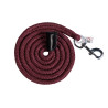 Longe Carlotta mit Karabinerhaken HKM - Bordeaux