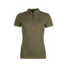 Damen-Poloshirt Elisa HKM - Khaki