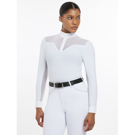 Wettkampfpolo Emily LeMieux langärmelig