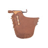 Chaps Western aus Glattleder Rodeo Lakota - Braun