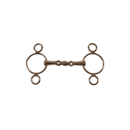 Gebiss aus Edelstahl mit Doppelgelenk Umbria Equitazione