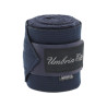 Arbeitbandagen aus Fleece und Elastik, 4er-Set Umbria Equitazione - Marine