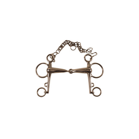 Mors Pelham Leer aus Edelstahl Umbria Reitsport