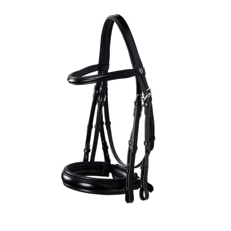 Zaum Evolution aus Leder ohne Doppellongen Equestro