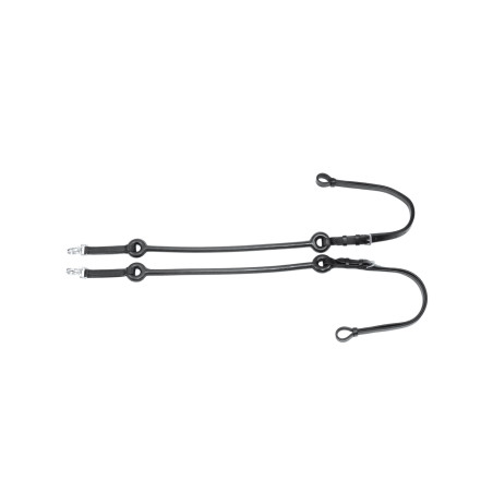 Elastische Lederzügel mit Gummieinsätzen Umbria Equitazione