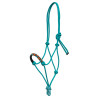 Knotenhalfter mit Navajo-Verzierungen Pool's - Türkis