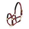 Nylonhalfter mit Neoprenverstärkung Umbria Equitazione - Bordeaux