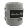 Ruhebandagen aus Fleece, 4 Stück, Umbria Equitazione - Grau