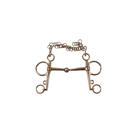 Pelham-Gebiss Vollmetall Umbria Reitsport