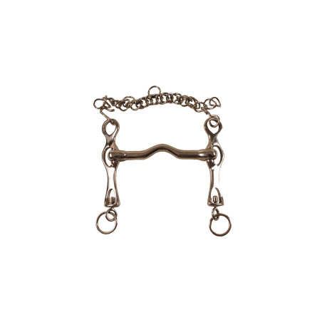 Dressurkandare Vollständig mit Flachen Schenkeln Umbria Equitazione