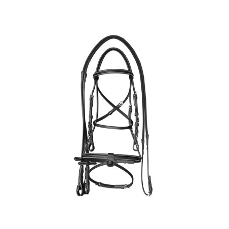 Bridon Supreme mit Kontrastnaht und Supreme Zügel