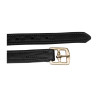 Ledersteigbügelriemen Double Supreme - Schwarz