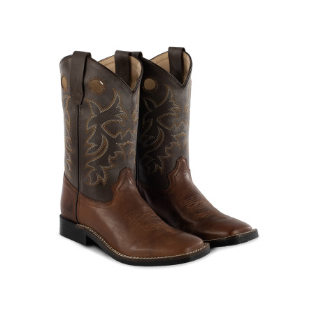 Westernstiefel Kinder Modell Square Brown/Choco Pool's