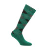Equithème Argyle Damen Socken - Grau / Grün
