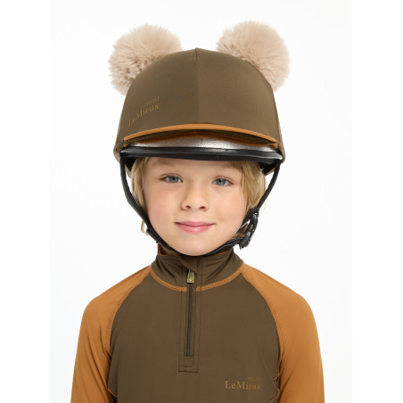 Doppelpompom-Mütze Mini LeMieux