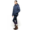 Damen-Daunenjacke Flags & Cup wasserdicht Napasoq - Marine