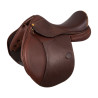 Vielseitiger Bernini-Sattel mit Acavallo-Latexkissen - Dunkelbraun