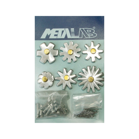 Metallab-Sporenkarte mit Pool's-Rädchen