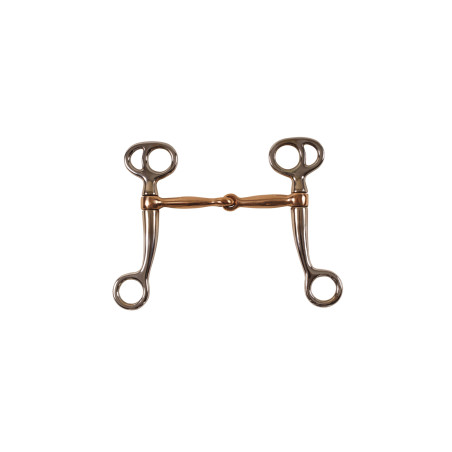 Eisen- und Kupfergebiss mit kurzen Schenkeln Pool's