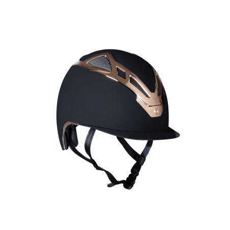 Apex Chrome Helm mattschwarz/roségold Suomy