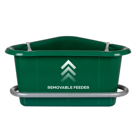 Futtertrog mit Metallrahmen und Supreme-Griff