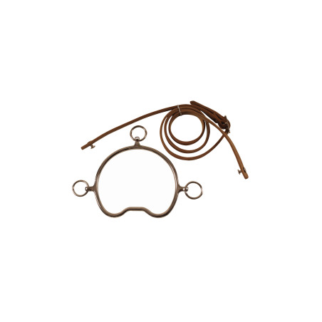 Anti-Heckaufgebiss aus Edelstahl Umbria Equitazione