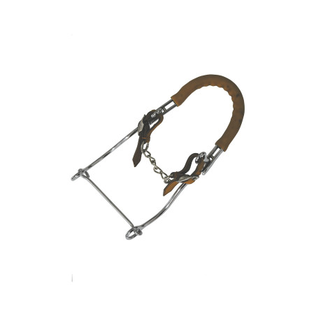 Hackamore Chrom mit langen Anzügen Umbria Equitazione